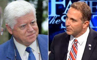 Democrat John Larson, left, and Republican Matthew Corey