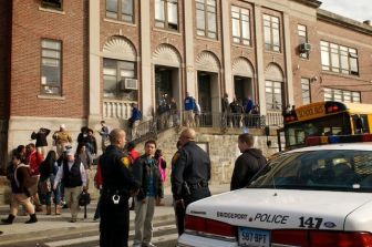 Harding High School in Bridgeport