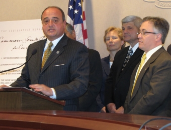 Cafero, Lawrence, with GOP budget 4-16-10
