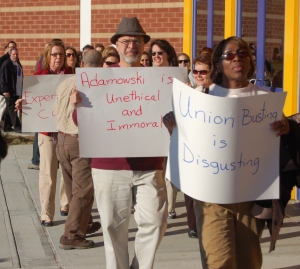 teachers protest 3-16-10