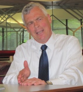 R. Nelson "Oz" Griebel, president of the MetroHartford Alliance.