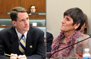 Connecticut U.S. Reps. Jim Himes and Rosa DeLauro are on opposite sides on the issue of granting President Obama fast-track trade authority.