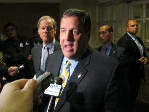 Foley with Chris Christie