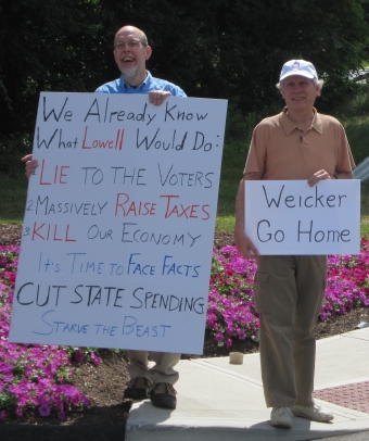 Markley protest
