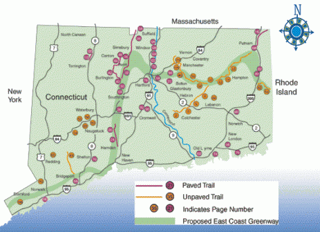 East Coast Greenway in CT