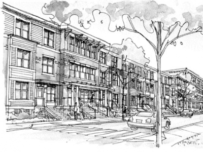 Norwalk housing sketch