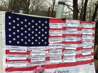 Newtown Sandy Hook Memorial Flag; 12-17-2012