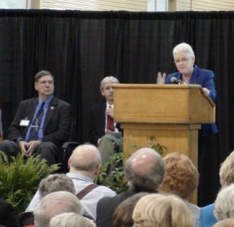 Gina McCarthy at lectern -- EPA photo