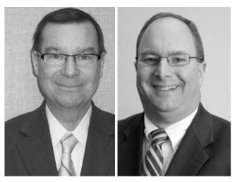 State Auditors Robert Ward and John Geragosian.