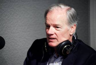Foley being interview at WNPR