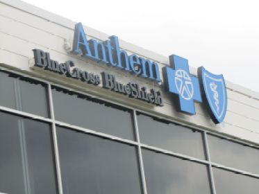 Anthem Blue Cross Blue Shield's offices in Wallingford.