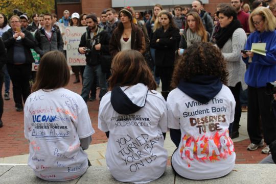 UConn students rally around students who allege the university mishandled their complaints