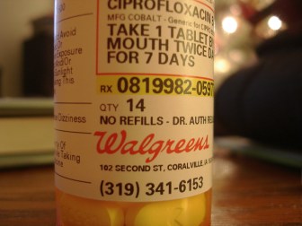 Prescription antibiotics by Stephen Cummings