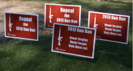 Gun signs
