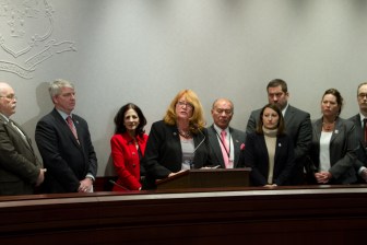 Rep. Noreen Kokoruda of Madison and other House Republicans want a review of new school curriculum standards.