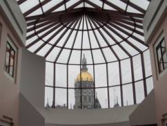 A view of State Capitol from the Legislative Office Building.