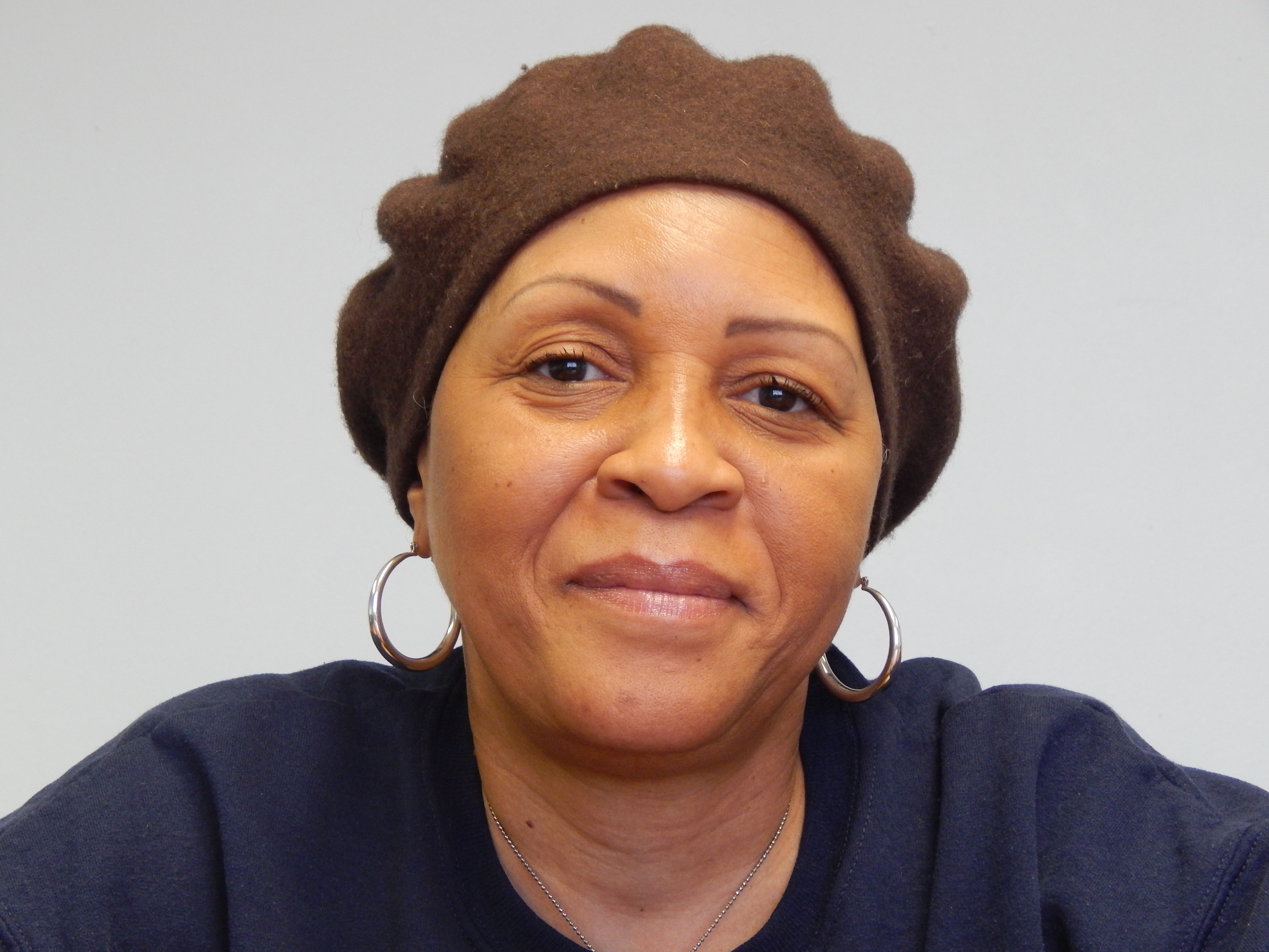 This is a photo of Margaret Hagins, who qualifies for Medicaid under Obamacare but could not use her coverage for close to six weeks.