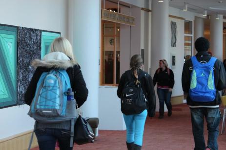 Class-changing at Manchester Community College. About 70 percent of Connecticut students who attend community college need remedial work.