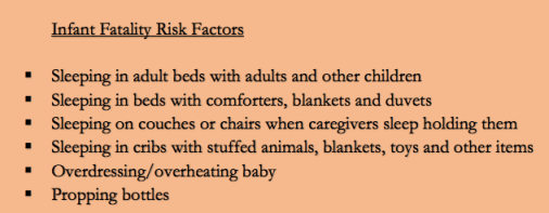 Infant deaths
