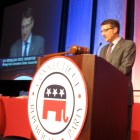 GOP state chairman Jerry Labriola opens the 2014 convention.