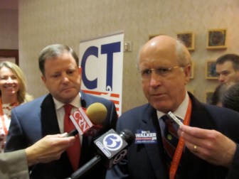 John P. McKinney and his running mate, David M. Walkerr.