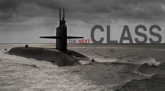 Drawing of new Ohio class submarine