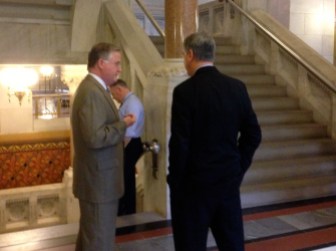 House Speaker J. Brendan Sharkey and Senate President Donald E. Williams Jr.