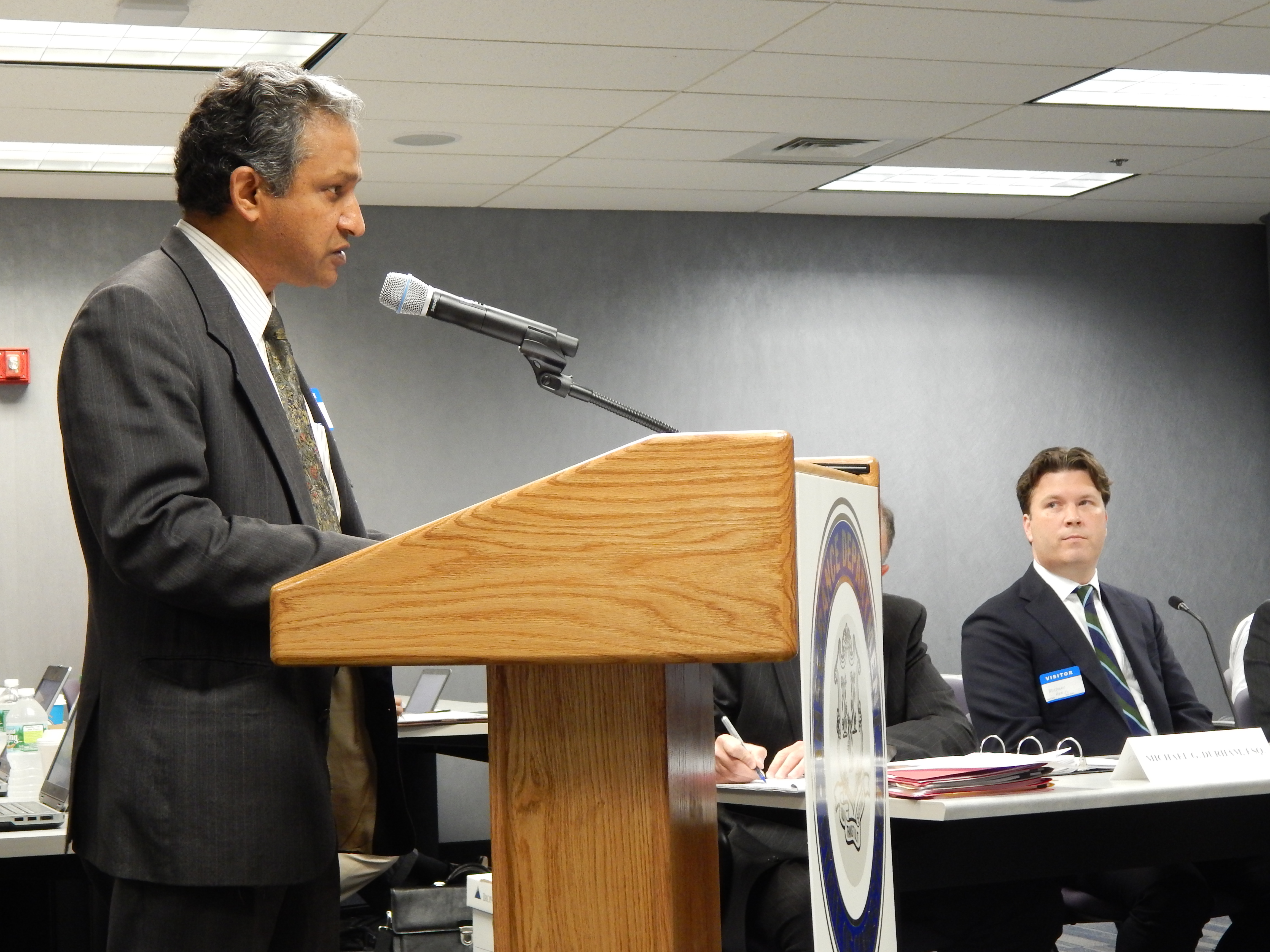 Generations Family Health Center CEO Arvind Shaw asks the insurance department to reject Anthem's proposal.