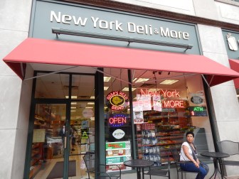 The deli on Trumbull Street where a backpack containing personal information about Access Health CT customers was found.