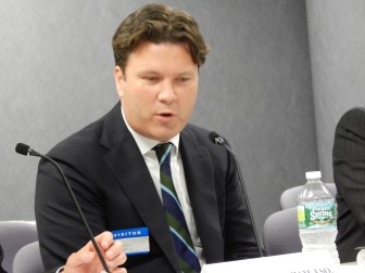 Anthem vice president Michael Bears testifies about Anthem's rate proposals for 2015 individual-market plans.