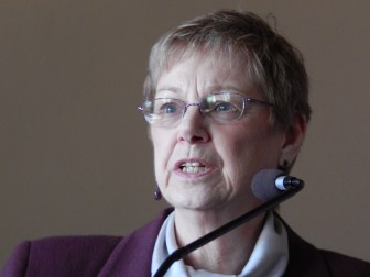This is a picture of Patricia Checko, a longtime anti-tobacco advocate and member of the Tobacco and Health Trust Fund.
