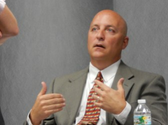 This is a picture of Insurance Department hearing officer Paul Lombardo, who will issue a recommendation on Anthem's rate proposal.