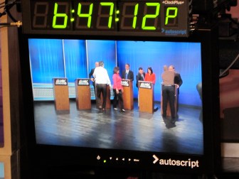 The debates in 2010 were crowded.
