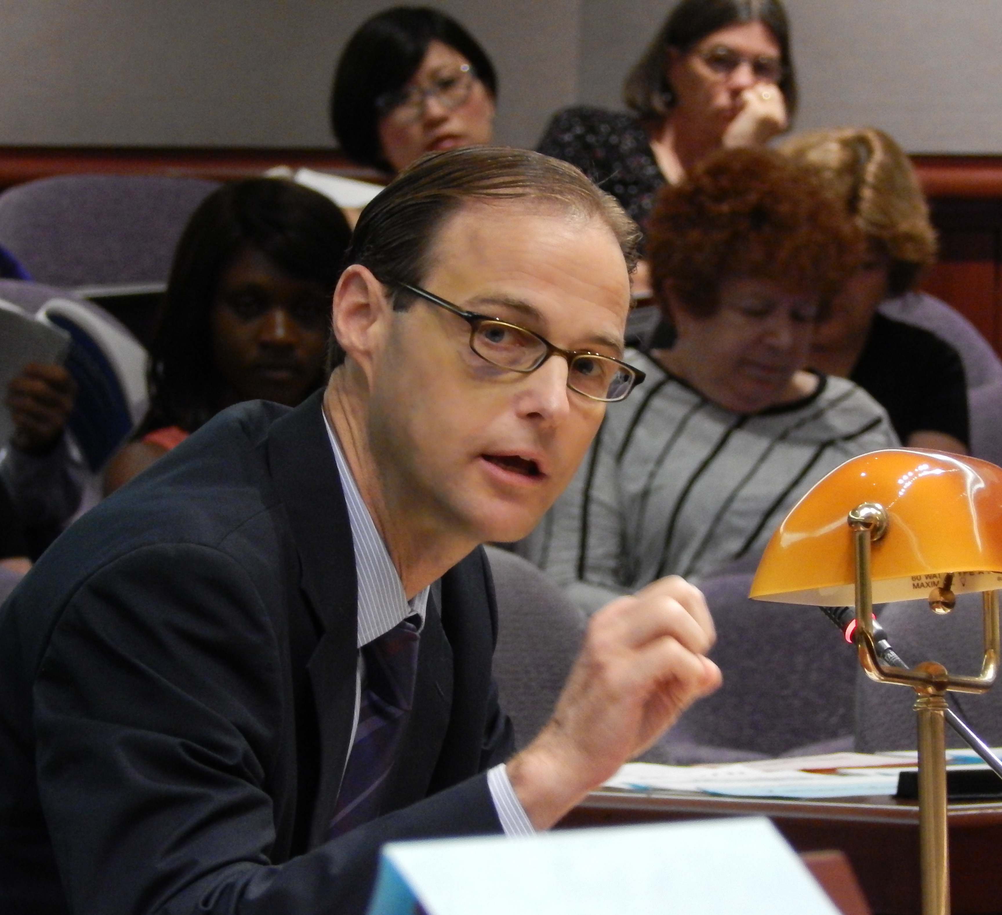 This is a picture of Mark Schaefer, Connecticut's director of healthcare innovation.