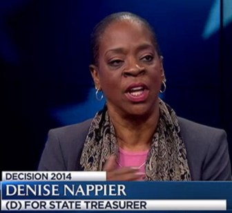 State Treasurer Denise Nappier.