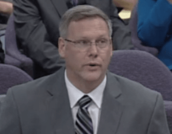 Kennethy Ireland at a hearing last summer of request for damages.