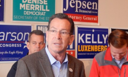 Gov. Dannel P. Malloy during the 2014 campaign.