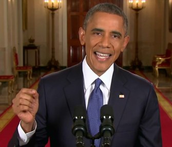 President Obama announcing his immigration actions in November.