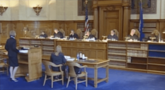 Connecticut Supreme Court Justices hear arguments in one of the cases surrounding long sentences of juveniles