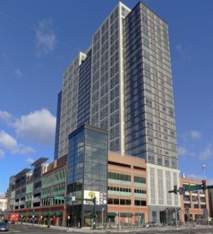 360 State Street in New Haven, which is partly powered by a 400-kilowatt fuel cell.