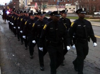Graduates of a Hartford Police Department Academy class in 2012.