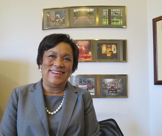 New Haven's first female Mayor Toni Harp.