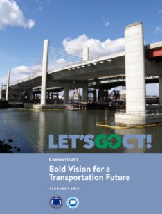 The cover of the governor's 30-year transportation plan.