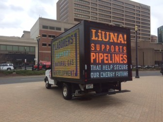 LIUNA, the Laborers International Union, equates a pipeline with jobs.