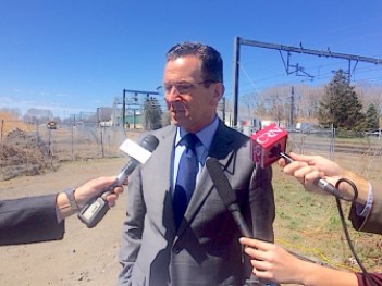 Gov. Dannel P. Malloy panning the Democratic budget revisions.