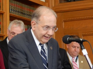 Senate President Pro Tem Martin M. Looney, D-New Haven.