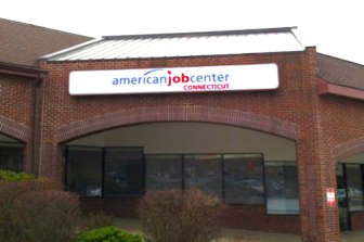 The Connecticut Department of Labor job center in Willimantic is among those facing closure.