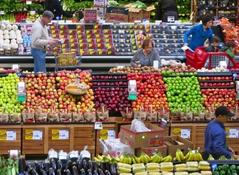 grocery store scene