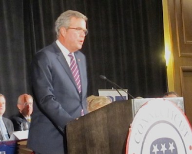 Former Republican presidential candidate Jeb Bush