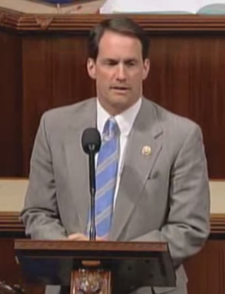 U.S. Rep. Jim Himes on the floor of the House.